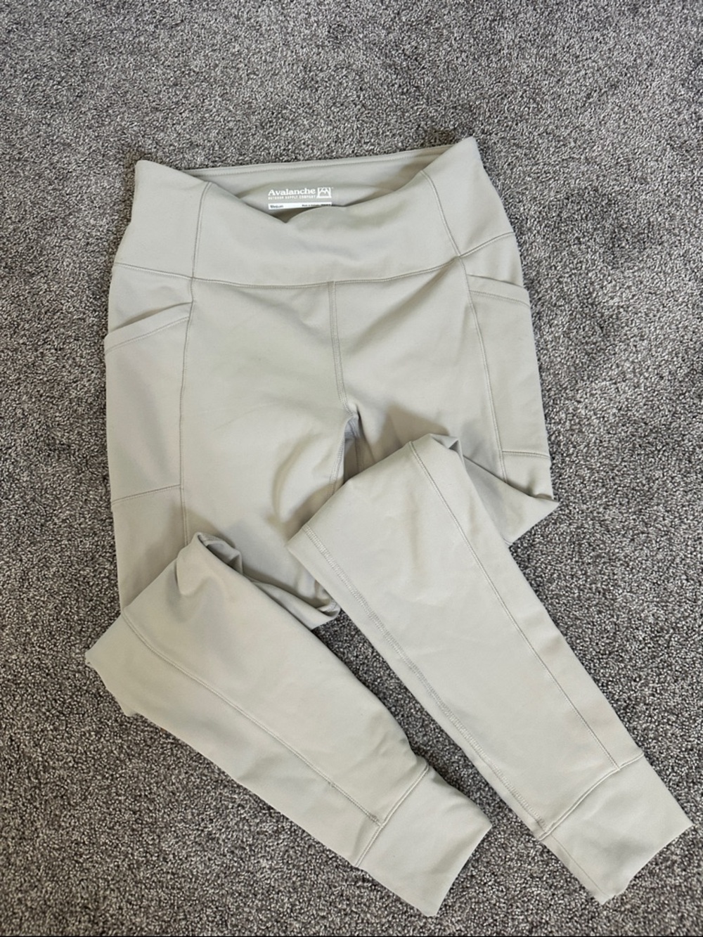 Avalanche taupe Performance Leggings